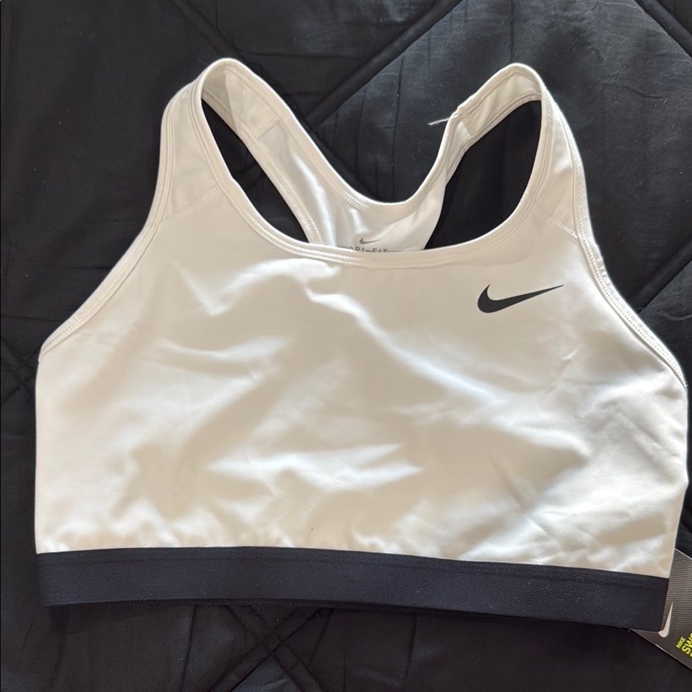Nike Women's White Sports Bra